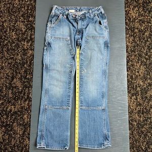 Carhartt carpenter jeans, used, slight stretch, no holes Women sizing, size 2x30